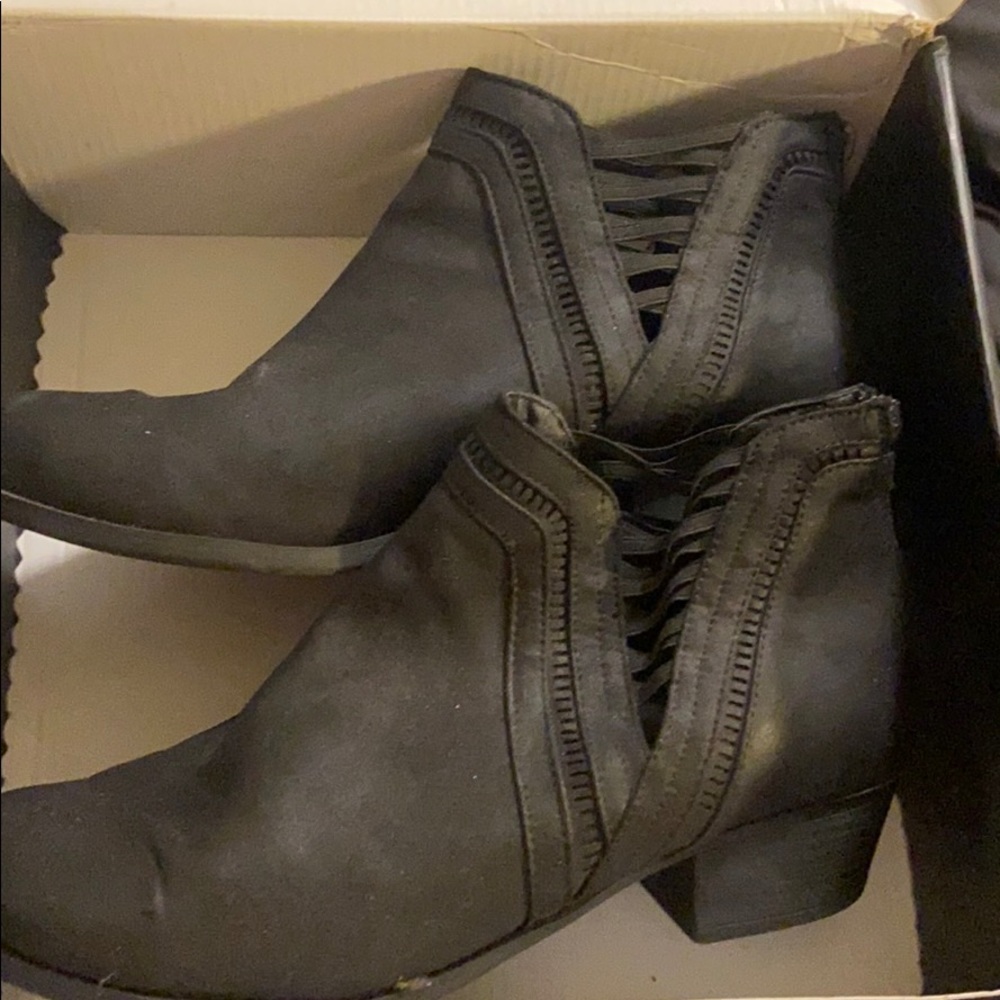 Lane Bryant Criss Cross Booties